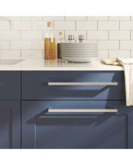 Poignées d'armoire 20 pcs argenté 320 mm acier inoxydable | Mobilier & Déco