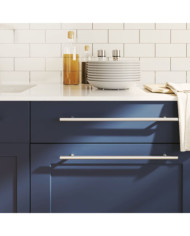 Poignées d'armoire 20 pcs argenté 320 mm acier inoxydable | Mobilier & Déco