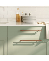 Poignées d'armoire 20 pcs bronze 224 mm acier inoxydable | Mobilier & Déco