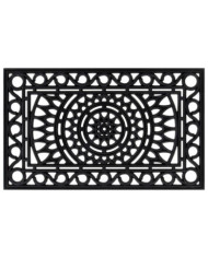 Paillasson rectangulaire 45x75 cm caoutchouc | Mobilier & Déco