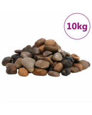 Galets polis 10 kg multicolores 2-5 cm | Mobilier & Déco