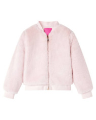 Veste pour enfants fausse fourrure rose douce 128 | Mobilier & Déco