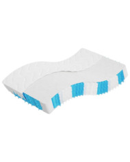 Matelas à ressorts ensachés dureté moyenne 120x200 cm | Mobilier & Déco