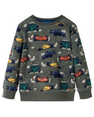Sweatshirt pour enfants kaki 92 | Mobilier & Déco