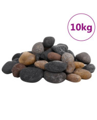 Galets polis 10 kg multicolores 5-8 cm | Mobilier & Déco
