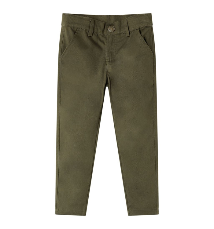 Pantalon pour enfants kaki 116 | Mobilier & Déco