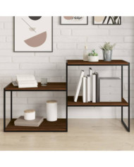 Étagères murales 4 pcs chêne marron 60x50x1,5cm bois ingénierie | Mobilier & Déco