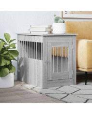 Meuble de cage pour chiens sonoma gris 55x80x68 cm | Mobilier & Déco