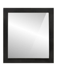 Miroir de salle de bain 55x1x60cm verre et bois massif manguier | Mobilier & Déco