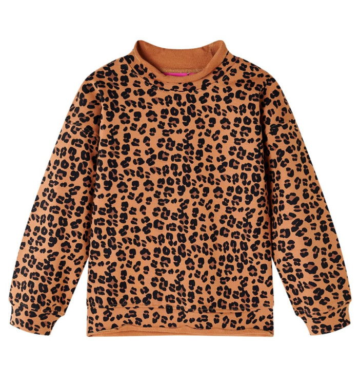 Sweatshirt pour enfants cognac clair 104 | Mobilier & Déco