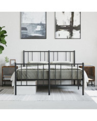 Tables de chevet et portes vitrées 2 pcs chêne fumé 35x37x50 cm | Mobilier & Déco