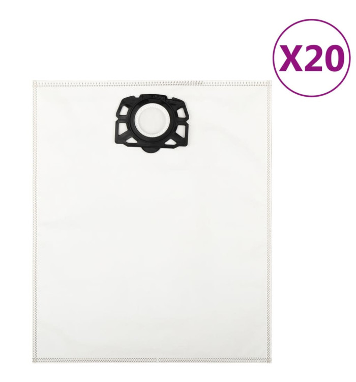 Sacs d’aspirateur pour Kärcher WD4 20 pcs | Mobilier & Déco