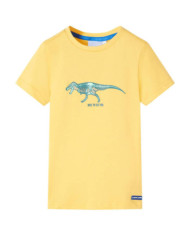 T-shirt pour enfants ocre clair 104 | Mobilier & Déco