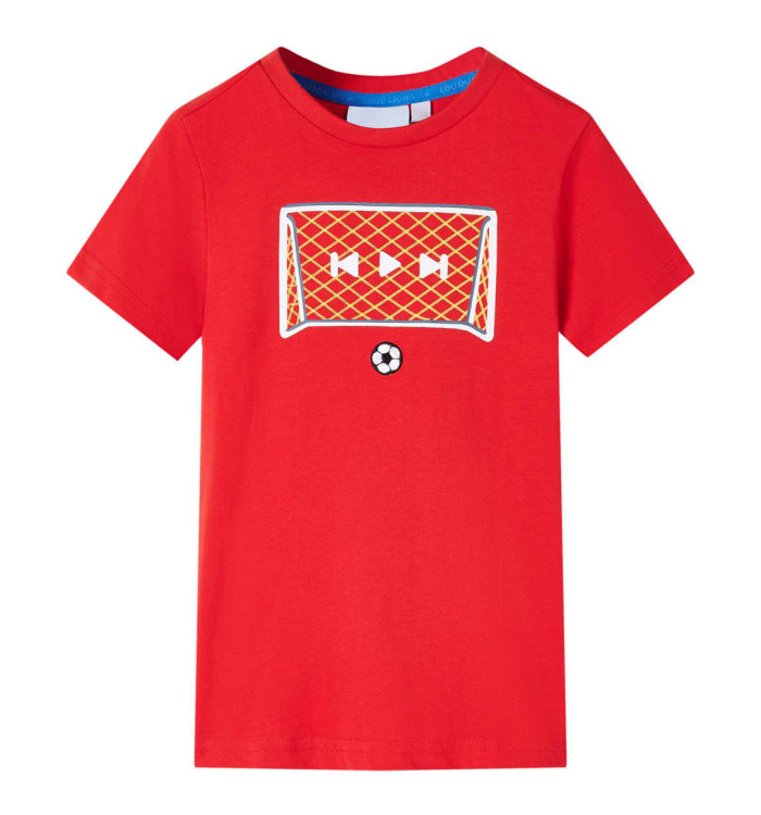 T-shirt pour enfants rouge 92 | Mobilier & Déco