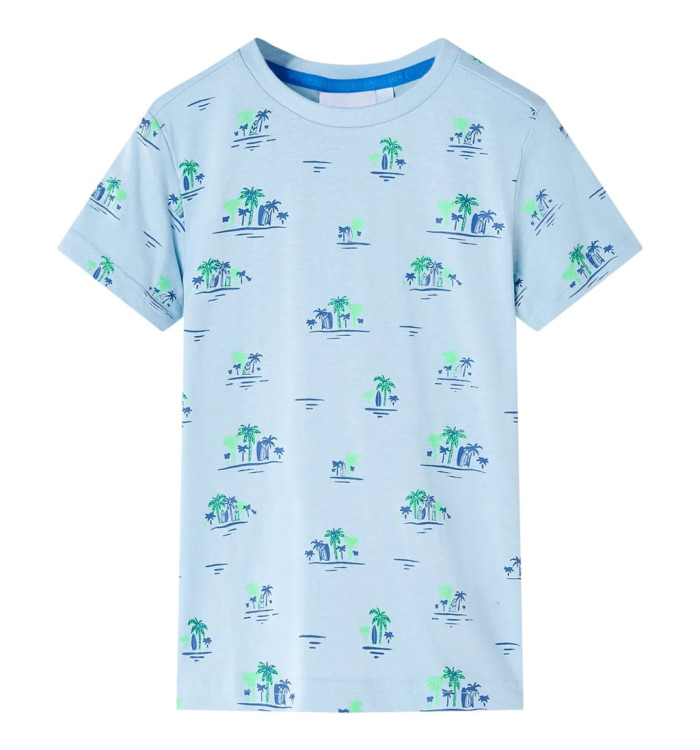 T-shirt pour enfants bleu clair 92 | Mobilier & Déco