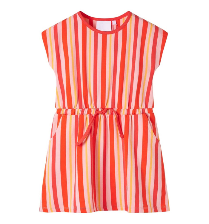 Robe pour enfants avec cordon rose et rouge 92 | Mobilier & Déco