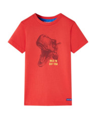 T-shirt enfants rouge 140 | Mobilier & Déco