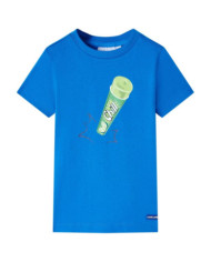 T-shirt pour enfants bleu vif 92 | Mobilier & Déco
