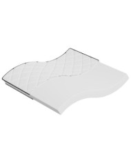 Matelas en mousse moyennement doux 200x200 cm | Mobilier & Déco