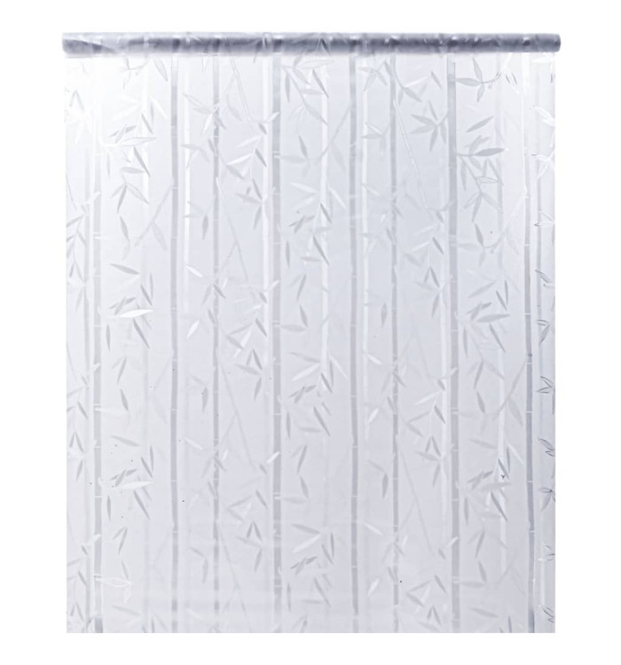 Film pour fenêtre dépoli motif de bambou 90x500 cm PVC | Mobilier & Déco