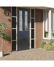 Films pour fenêtre 3 pcs statique dépoli noir PVC | Mobilier & Déco
