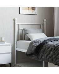 Tête de lit métal blanc 80 cm | Mobilier & Déco