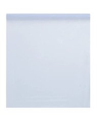 Film de fenêtre statique dépoli blanc transparent 90x2000cm PVC | Mobilier & Déco