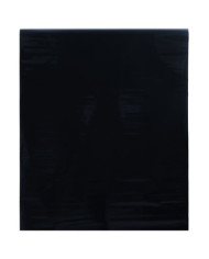 Film de fenêtre statique dépoli noir 90x2000 cm PVC | Mobilier & Déco