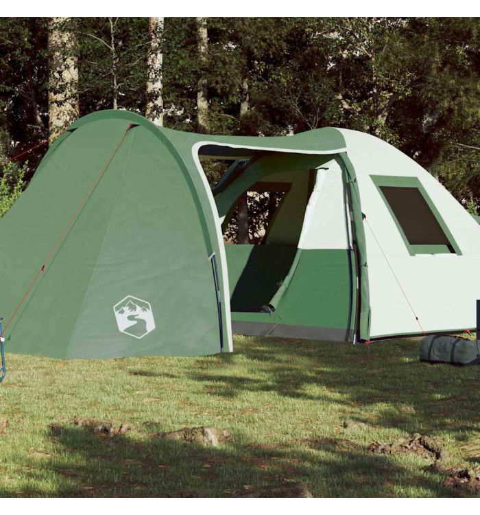 Tente familiale à dôme 6 personnes vert imperméable | Mobilier & Déco