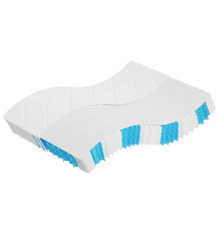 Matelas à ressorts ensachés dureté moyenne 140x190 cm | Mobilier & Déco