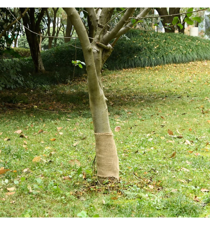 Rouleau de jute 0,25x25 m 100 % jute 200 g/m² | Mobilier & Déco