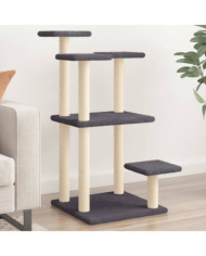 Arbres à chat avec plates-formes gris foncé 98,5 cm | Mobilier & Déco