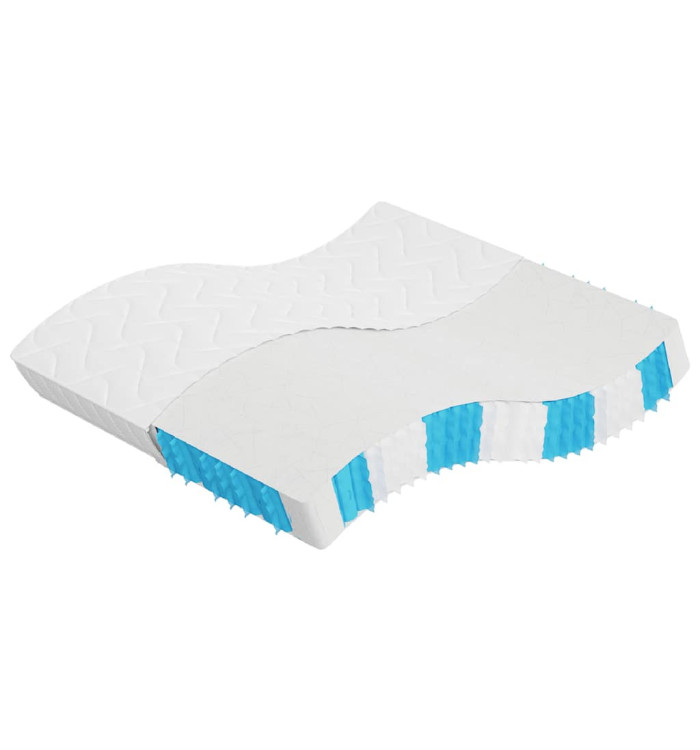 Matelas à ressorts ensachés dureté moyenne 180x200 cm | Mobilier & Déco