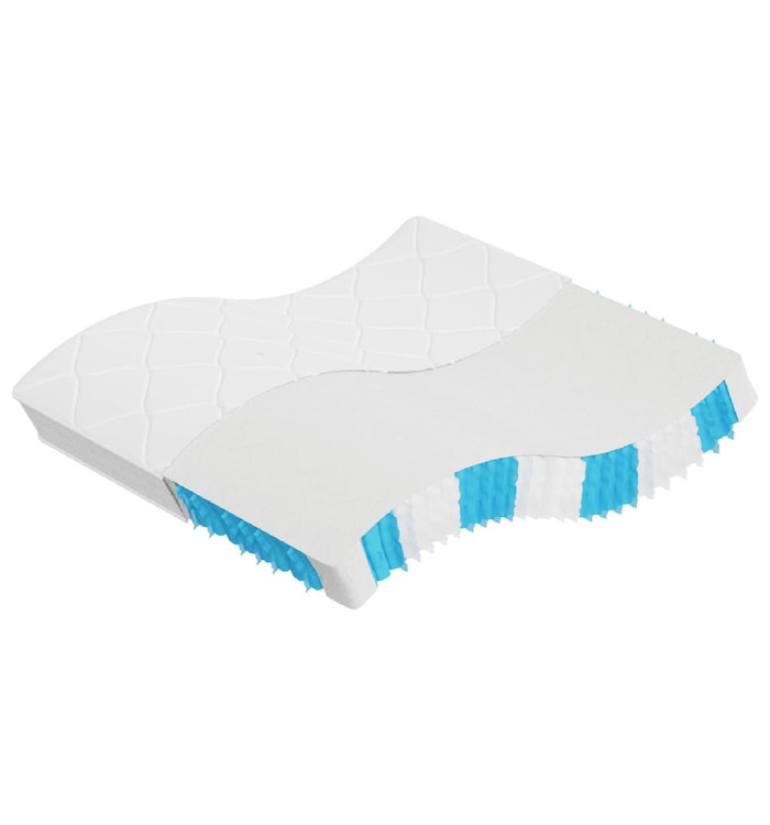Matelas à ressorts ensachés dureté moyenne 180x200 cm | Mobilier & Déco