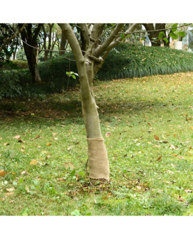 Rouleau de jute 0,25x10 m 100 % jute 200 g/m² | Mobilier & Déco