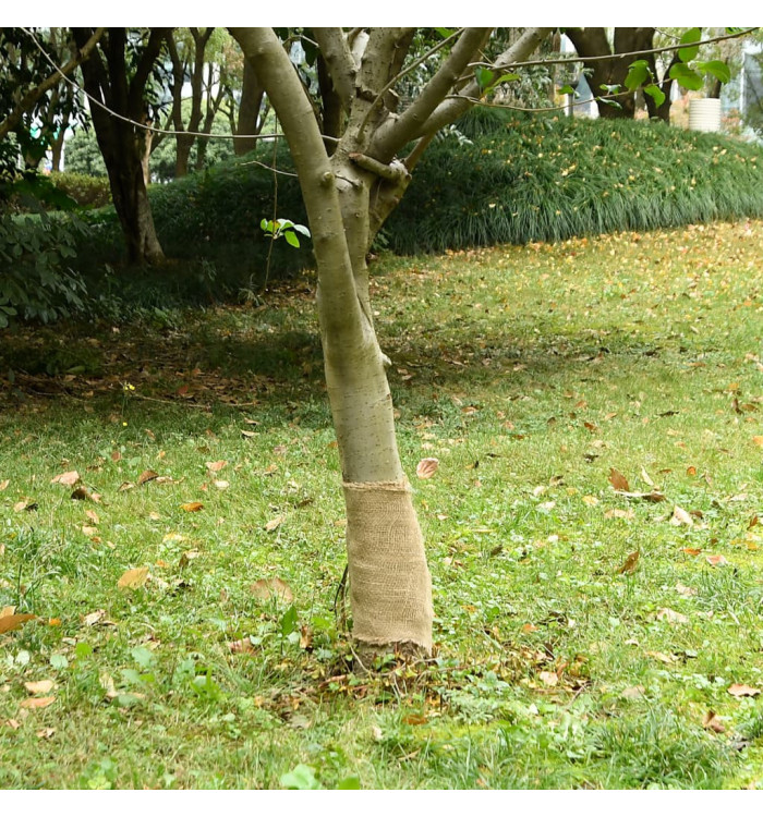 Rouleau de jute 0,25x10 m 100 % jute 200 g/m² | Mobilier & Déco