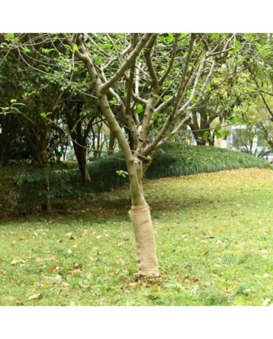 Rouleau de jute 0,5x50 m 100 % jute 200 g/m² | Mobilier & Déco