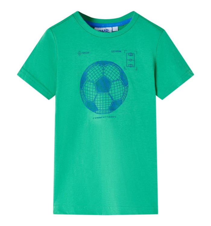 T-shirt pour enfants vert 128 | Mobilier & Déco