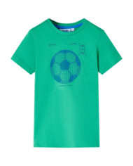 T-shirt pour enfants vert 128 | Mobilier & Déco
