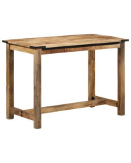 Table à manger 110x55x75 cm bois de manguier massif | Mobilier & Déco