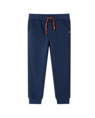 Pantalon de survêtement pour enfants bleu marine mélange 128 | Mobilier & Déco