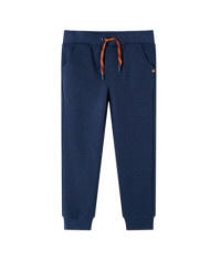 Pantalon de survêtement pour enfants bleu marine mélange 104 | Mobilier & Déco