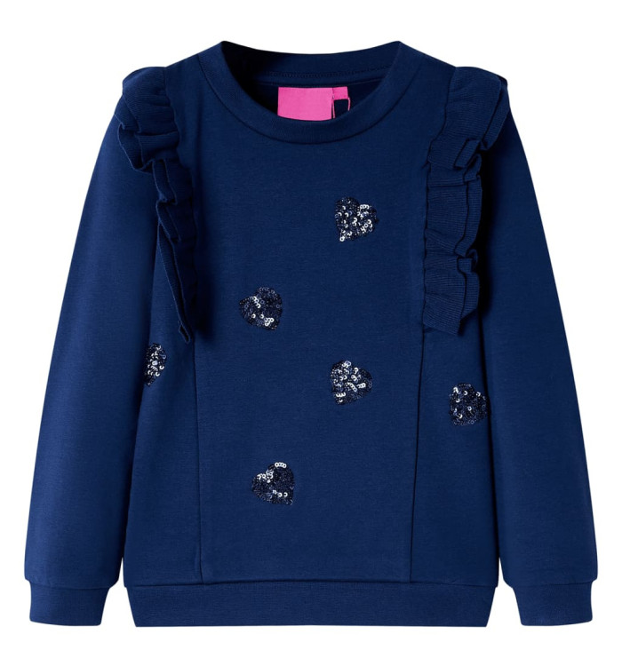 Sweatshirt pour enfants bleu marine 92 | Mobilier & Déco