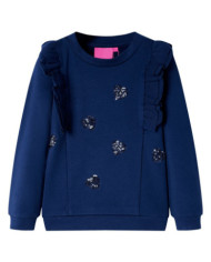 Sweatshirt pour enfants bleu marine 92 | Mobilier & Déco