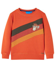 Sweatshirt pour enfants orange 128 | Mobilier & Déco