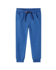Pantalon de survêtement pour enfants bleu foncé 140 | Mobilier & Déco