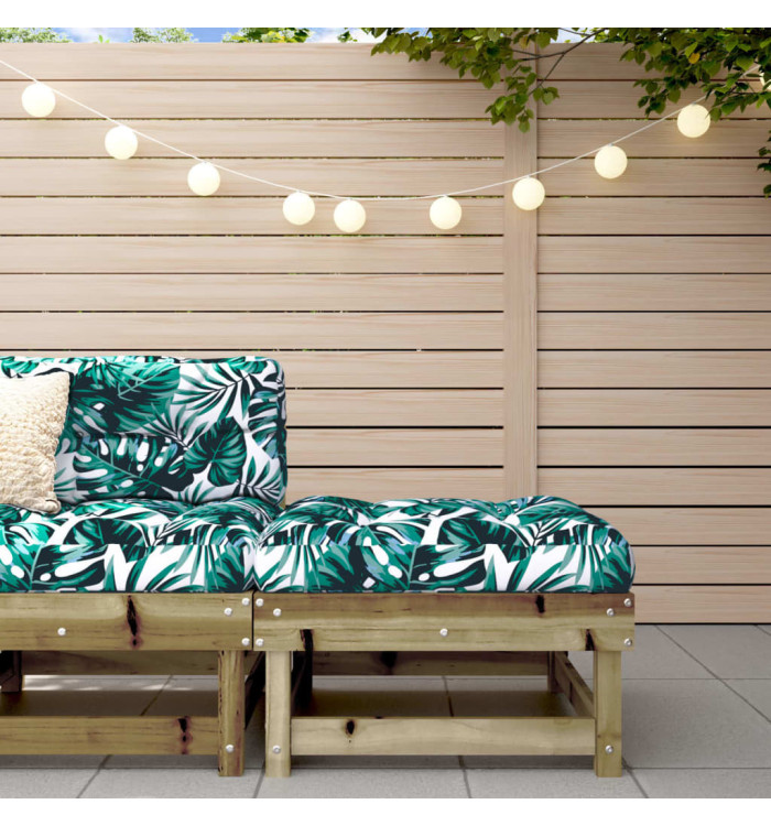 Repose-pied de jardin bois de pin imprégné | Mobilier & Déco