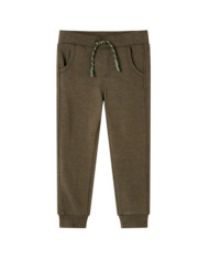Pantalon de survêtement pour enfants mélange kaki 140 | Mobilier & Déco
