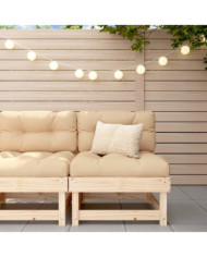 Canapé central de jardin bois de pin massif | Mobilier & Déco