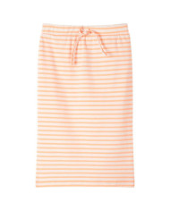 Jupe droite pour enfants avec rayures orange fluo 116 | Mobilier & Déco